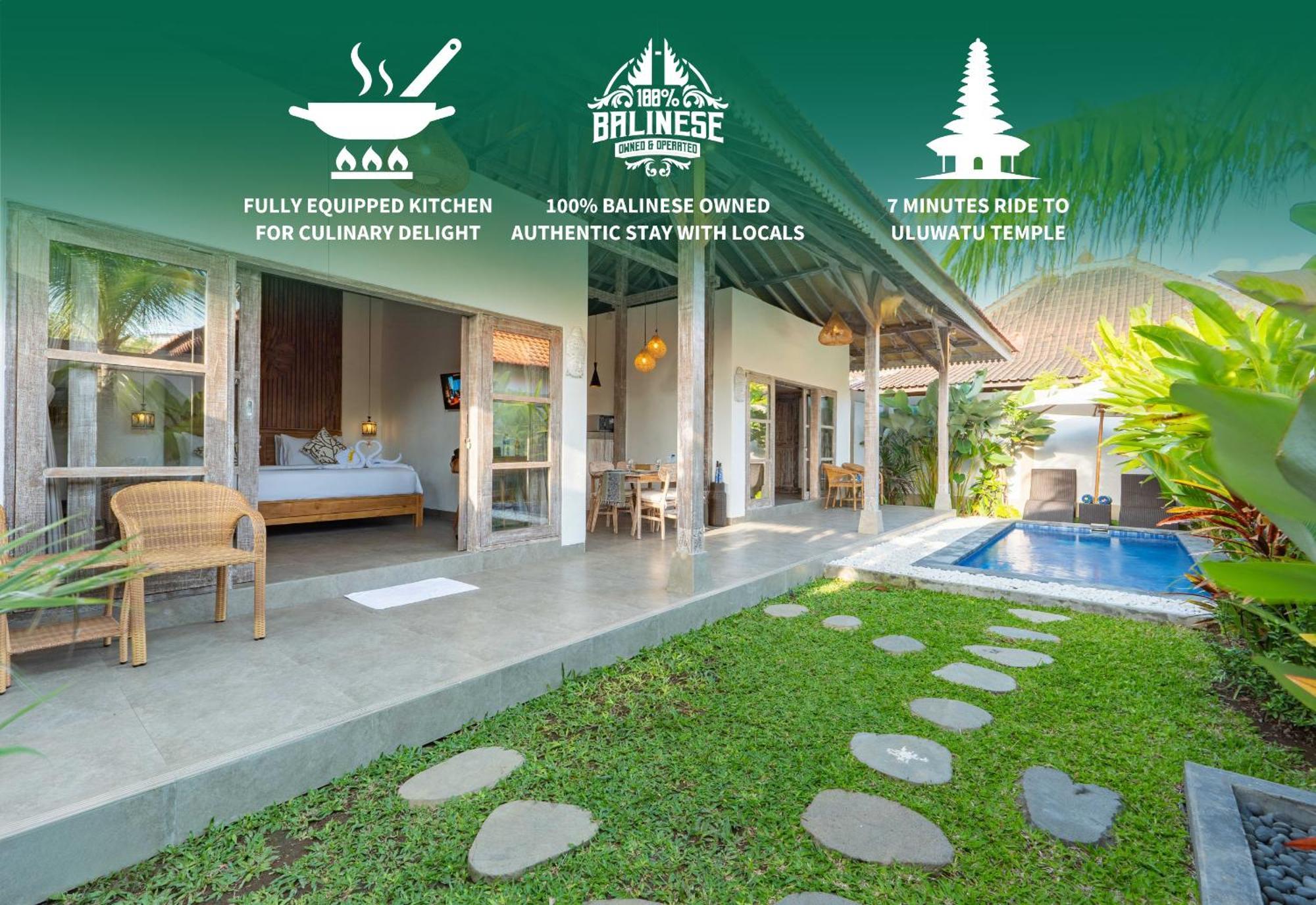 Rain Villa Uluwatu By Bukit Vista エクステリア 写真